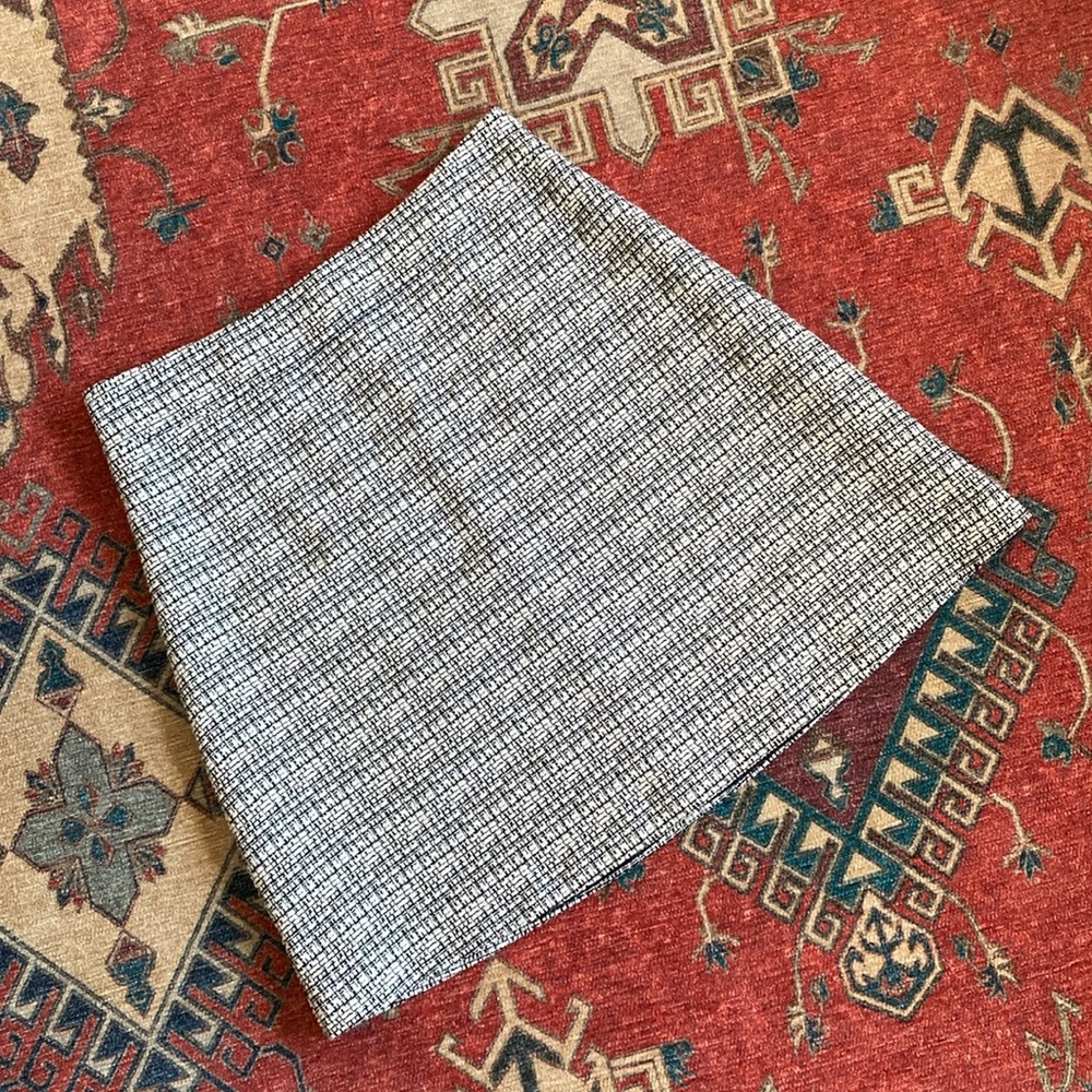 tweed miniskirt